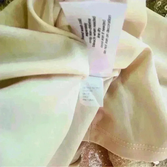 Lane Bryant Gold Sequin Plus Size Women’s Cocktail Blouse. Size 16 - Picture 12 of 16